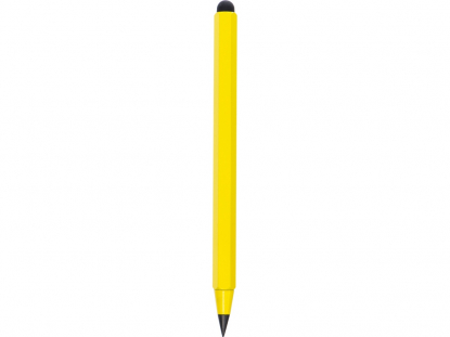 Вечный карандаш с линейкой и стилусом Sicily, желтый