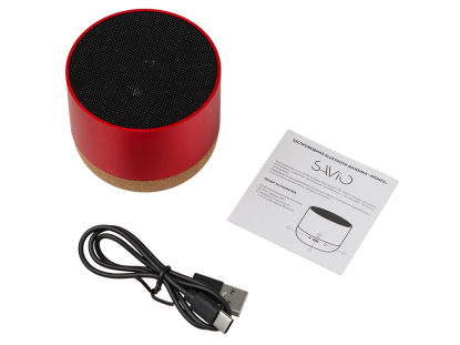 Беспроводная колонка Montii, 3 Вт, красная