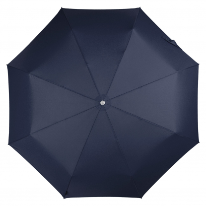 Зонт складной &laquoAlu Drop S, автомат, 3 сложения, синий, купол