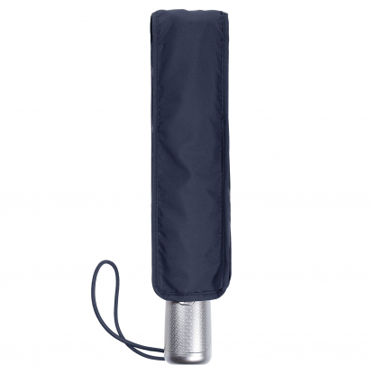 Зонт складной &laquoAlu Drop S, автомат, 3 сложения, синий, в чехле