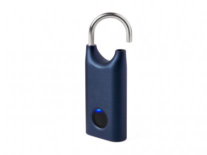 Замок с сенсором Noma Lock, темно-синий
