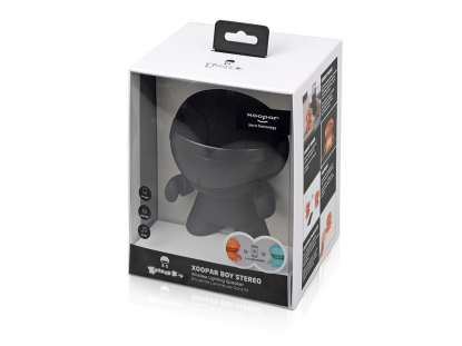 Портативная колонка X5 XOOPAR BOY STEREO, черная, в коробке
