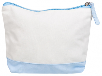 Косметичка хлопковая Cotton, голубая