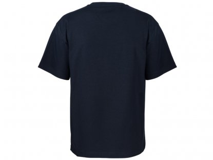 Футболка оверсайз Vienna, унисекс, темно-синяя