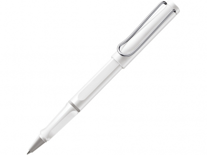 Ручка-роллер пластиковая Safari, белая