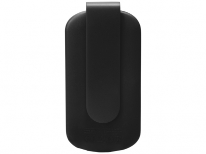 Портативное зарядное устройство Pin с клипом, 4000 mAh, черное, вид сзади