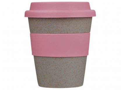 Стакан из бамбукового волокна Café, розовый
