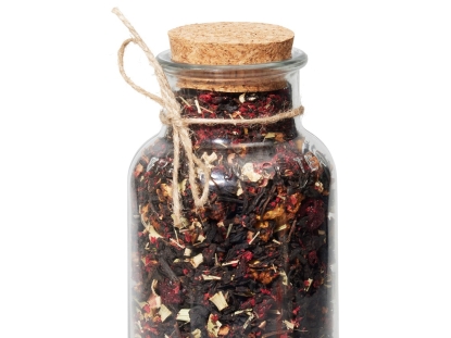 Чай черный с соком ананаса, вишней, гранатом и лемонграссом