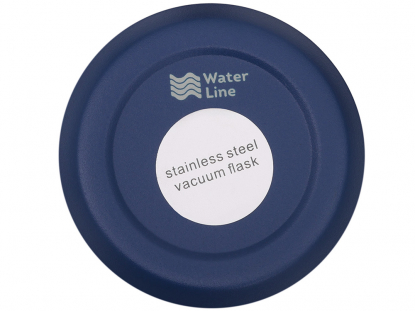 Вакуумный термос Powder, темно-синий, дно