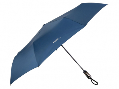 Зонт складной автоматический, синий