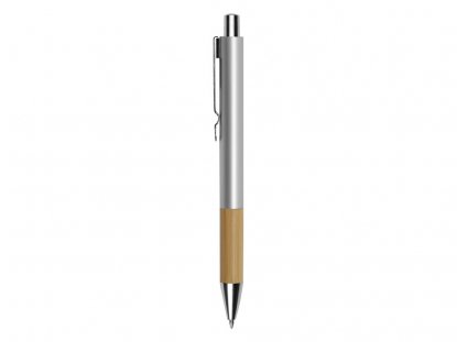 Ручка металлическая шариковая Sleek, серебристый