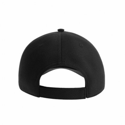 Бейсболка FIJI, 5 клиньев, черная