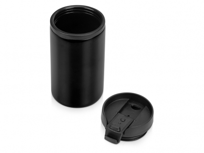 Термокружка Jar, черная, открытая