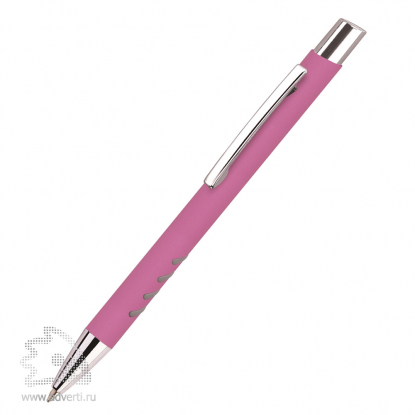 Шариковая ручка Ferii Soft, розовая