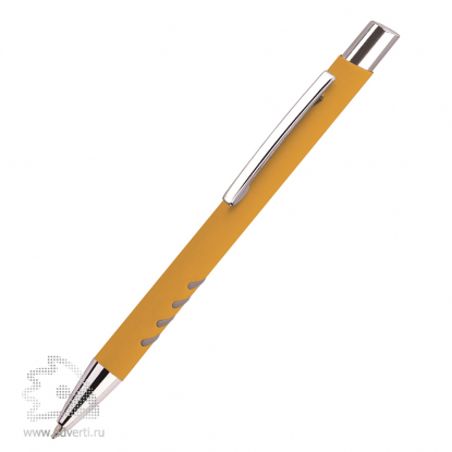 Шариковая ручка Ferii Soft, жёлтая
