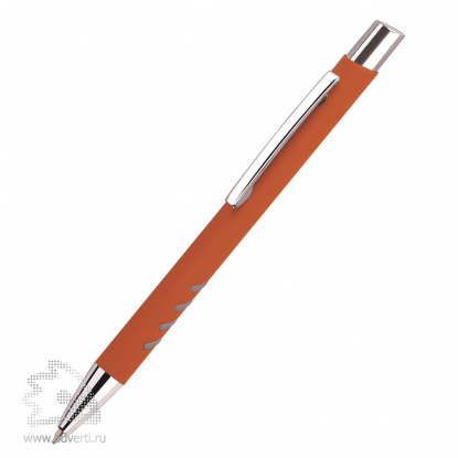 Шариковая ручка Ferii Soft, оранжевая