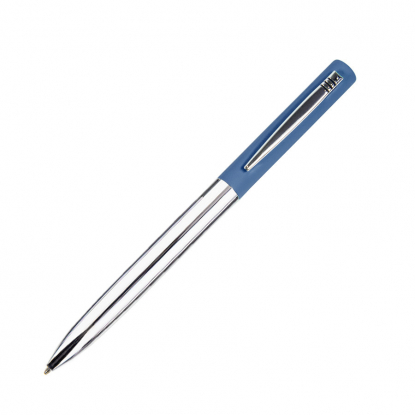 Ручка шариковая CLIPPER, soft touch, синяя