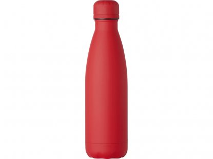Вакуумная термобутылка Vacuum bottle C1, soft touch, красная