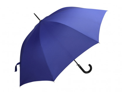 Зонт-трость Алтуна, полуавтомат, темно-синий