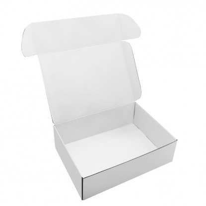Коробка Hot Box, белая, открытая