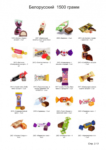 Рюкзак сладостей Енот, белорусский