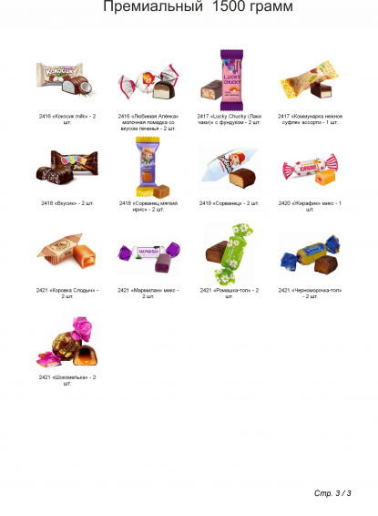 Рюкзак сладостей Енот, премиальный