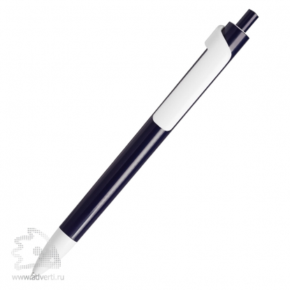 Шариковая ручка Forte с белым клипом Lecce Pen, темно-синяя
