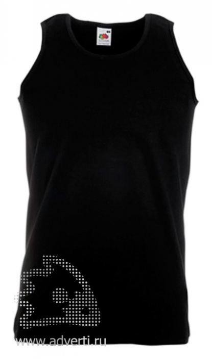 Майка спортивная Athletic Vest, мужская, черная