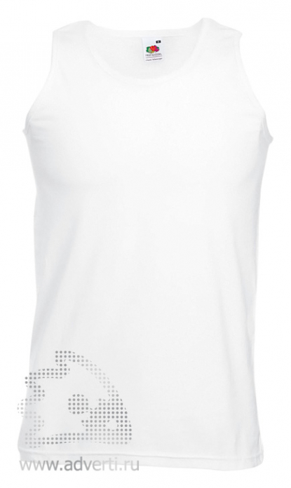 Майка спортивная Athletic Vest, мужская, белая