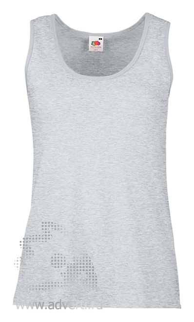 Футболка Lady-Fit Valueweight Vest, женская, серо-лиловая