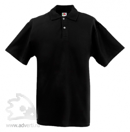 Рубашка поло Screen Stars Original Polo, мужская, черная