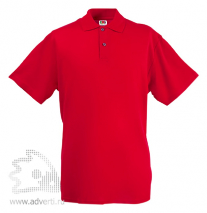 Рубашка поло Screen Stars Original Polo, мужская, красная