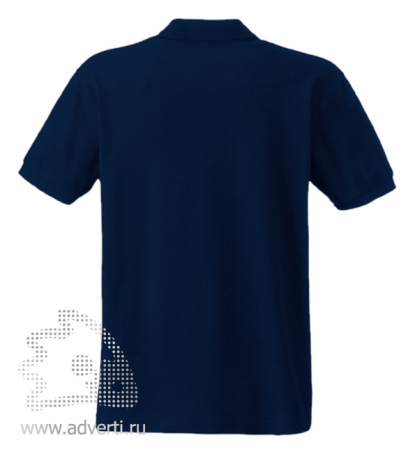Рубашка поло Screen Stars Original Polo, мужская, темно-синяя оборот
