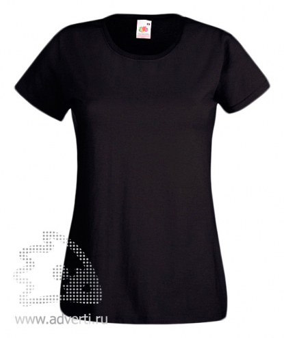 Футболка Lady-Fit Valueweight T, женская, черная