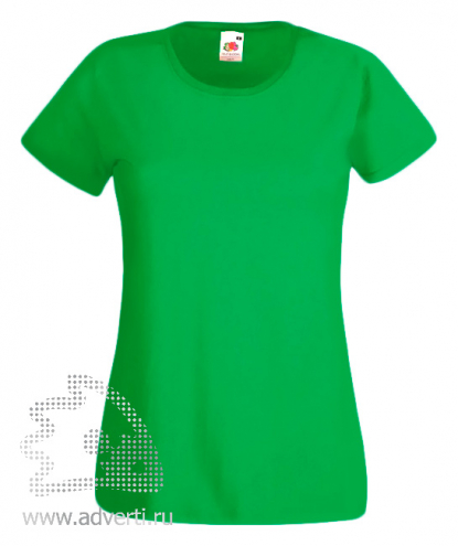 Футболка Lady-Fit Valueweight T, женская, зеленая