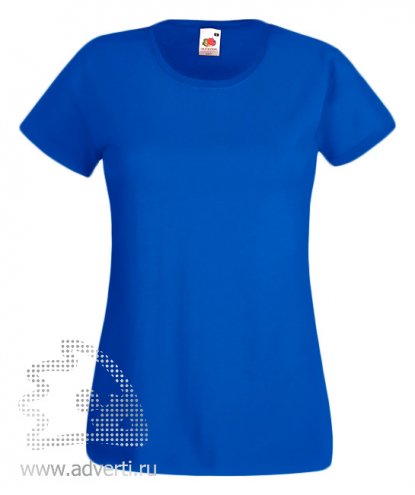 Футболка Lady-Fit Valueweight T, женская, синяя