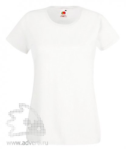 Футболка Lady-Fit Valueweight T, женская, белая