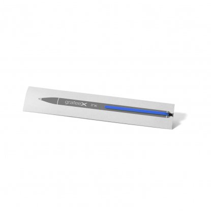 Шариковая ручка Pininfarina GrafeeX с синим клипом