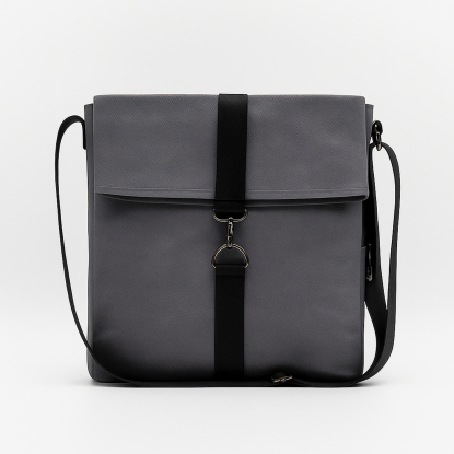 Шоппер Superbag Companion, серый с чёрным