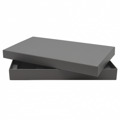 Коробка для набора Bplanner power с цветным ложементом, серая