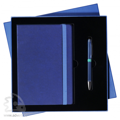 Подарочный набор Blue ocean Portobello, сине-голубой