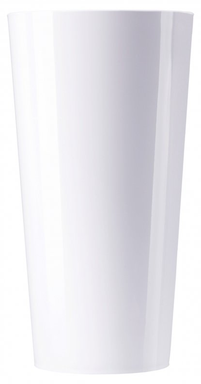 Пластиковый стакан Happy Cup, 400 мл, белый