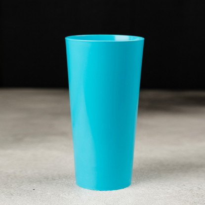 Пластиковый стакан Happy Cup, 400 мл, морская волна