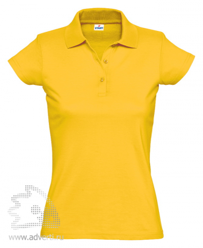 Рубашка поло Miss Style, женская, желтая