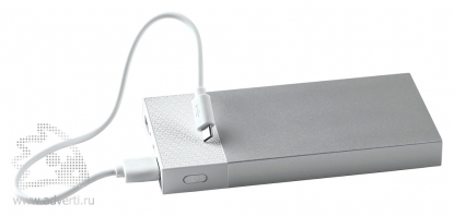 Универсальное зарядное устройство Slim Pro, 10000mAh, белое