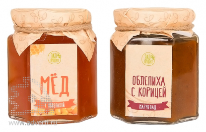 Набор Облепиха, мед и варенье