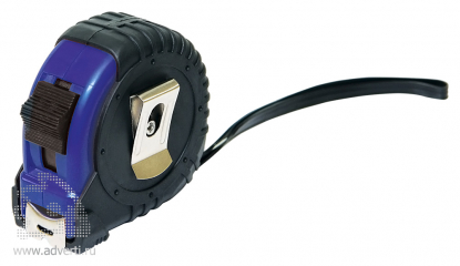 Рулетка на 5 метров, синяя