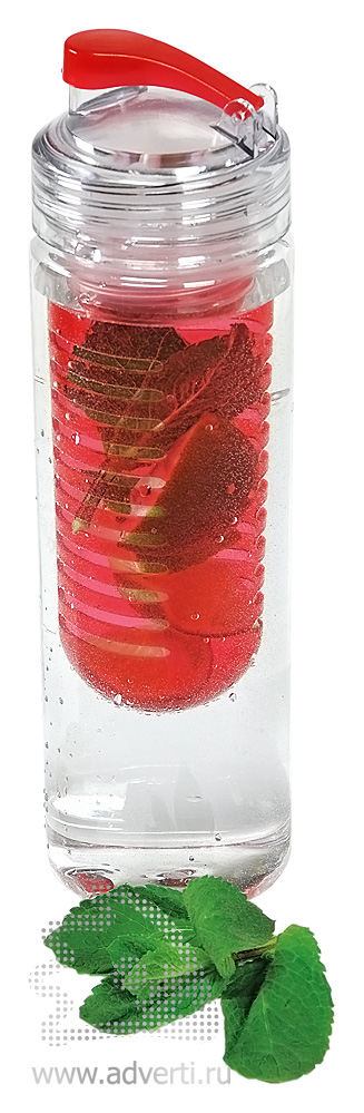 Бутылка для воды Frutti, применение 