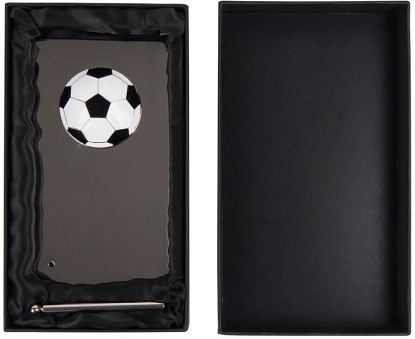 Плакетка наградная Футбол, общий вид
