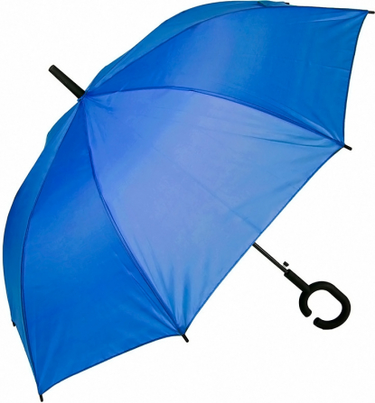 Зонт-трость Halrum, полуавтомат, синий